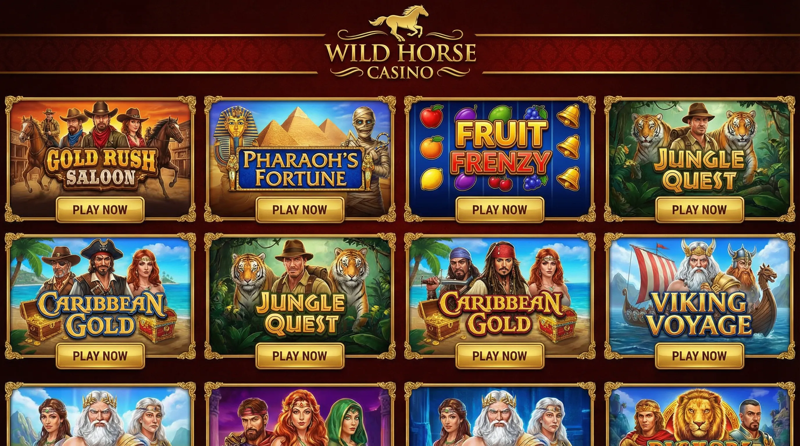 Coleção de caça-níqueis disponíveis no bullsbet